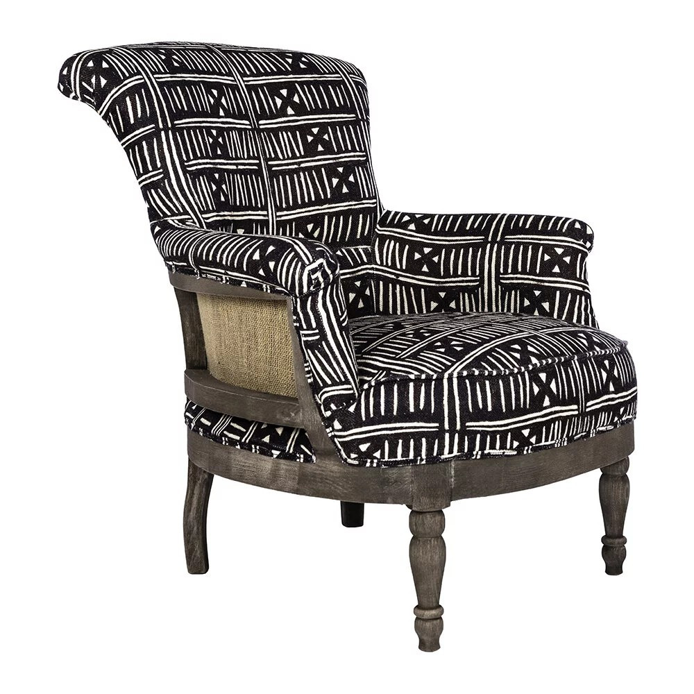 Louis Deconstructed Chair - Bogolanfini | Amara (UK)