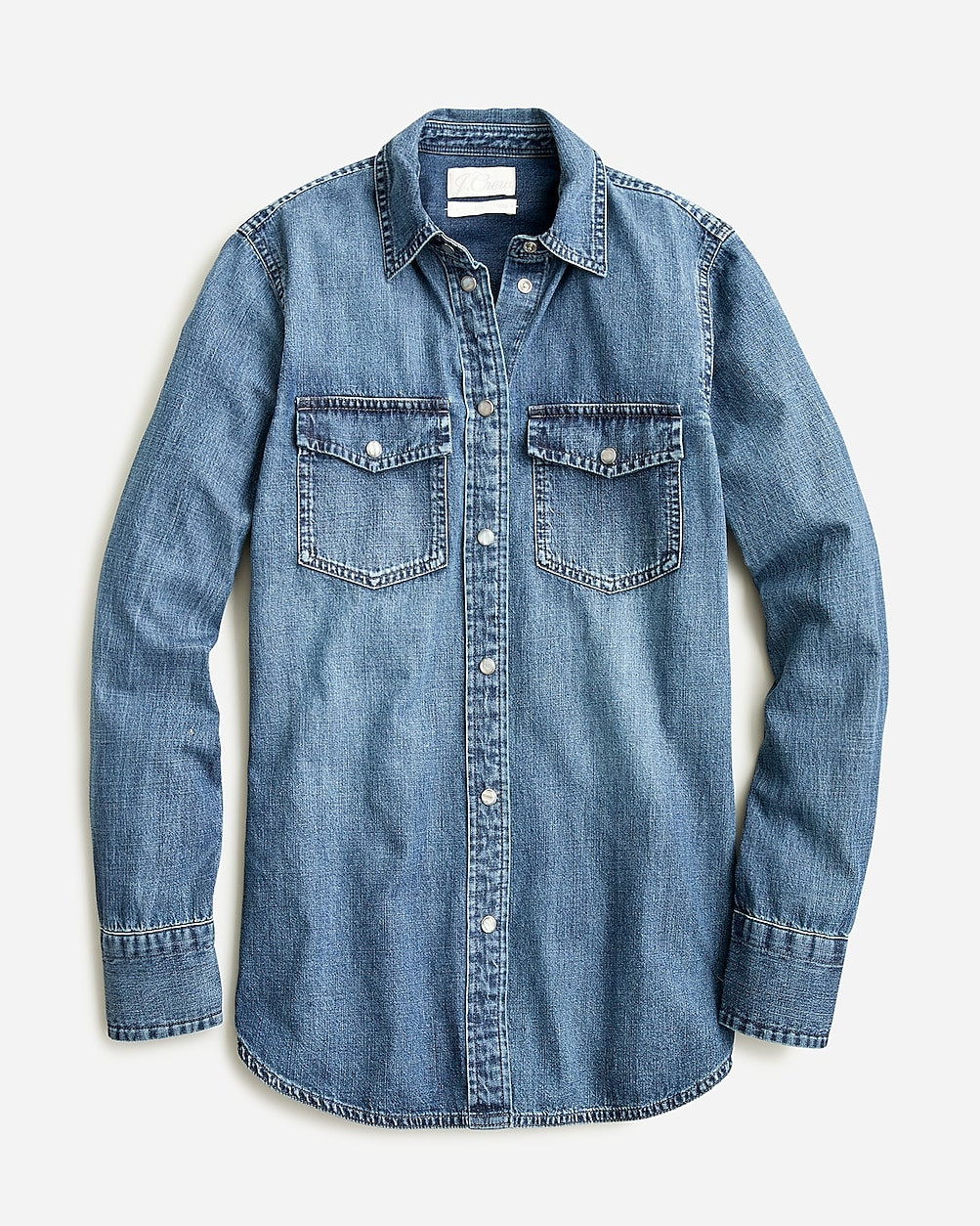 Slim-fit chambray shirt | J. Crew US