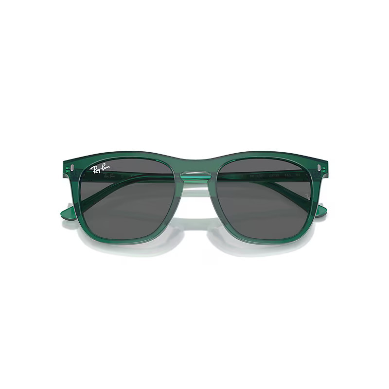 Ray-Ban Rb2210 Sunglasses Transparent Green Frame Grey Lenses 53-21 | Ray-Ban (US)