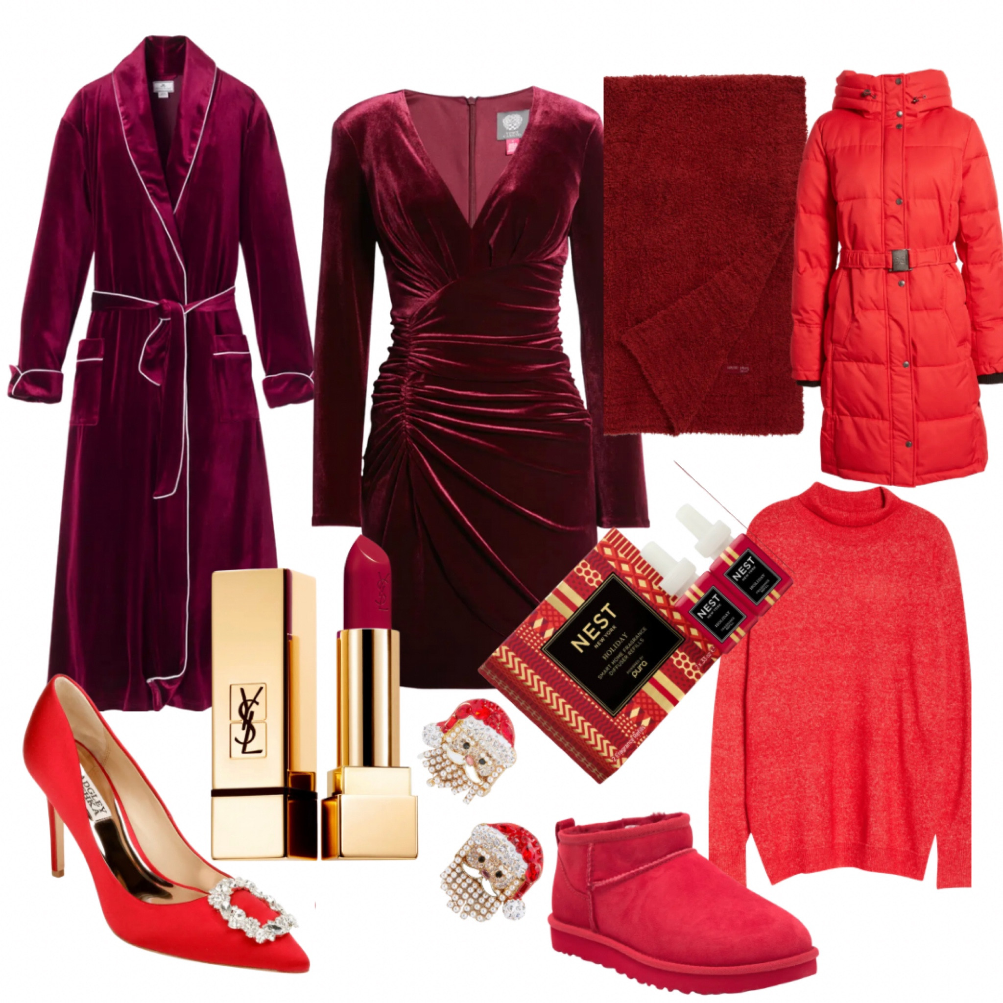 Tis the season for all things red  

#LTKHoliday #LTKunder100 #LTKshoecrush
