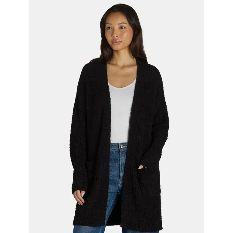 Time and Tru Women's Super Soft Cardigan, Size XS-XXXL - Walmart.com | Walmart (US)