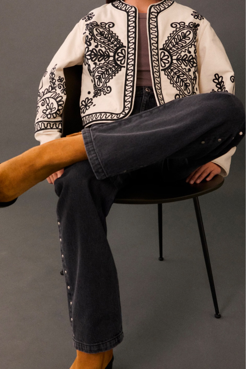 Got this jacket for India but it didn’t come in on time so I returned it. It went on sale so might buy it. It’s beautiful 