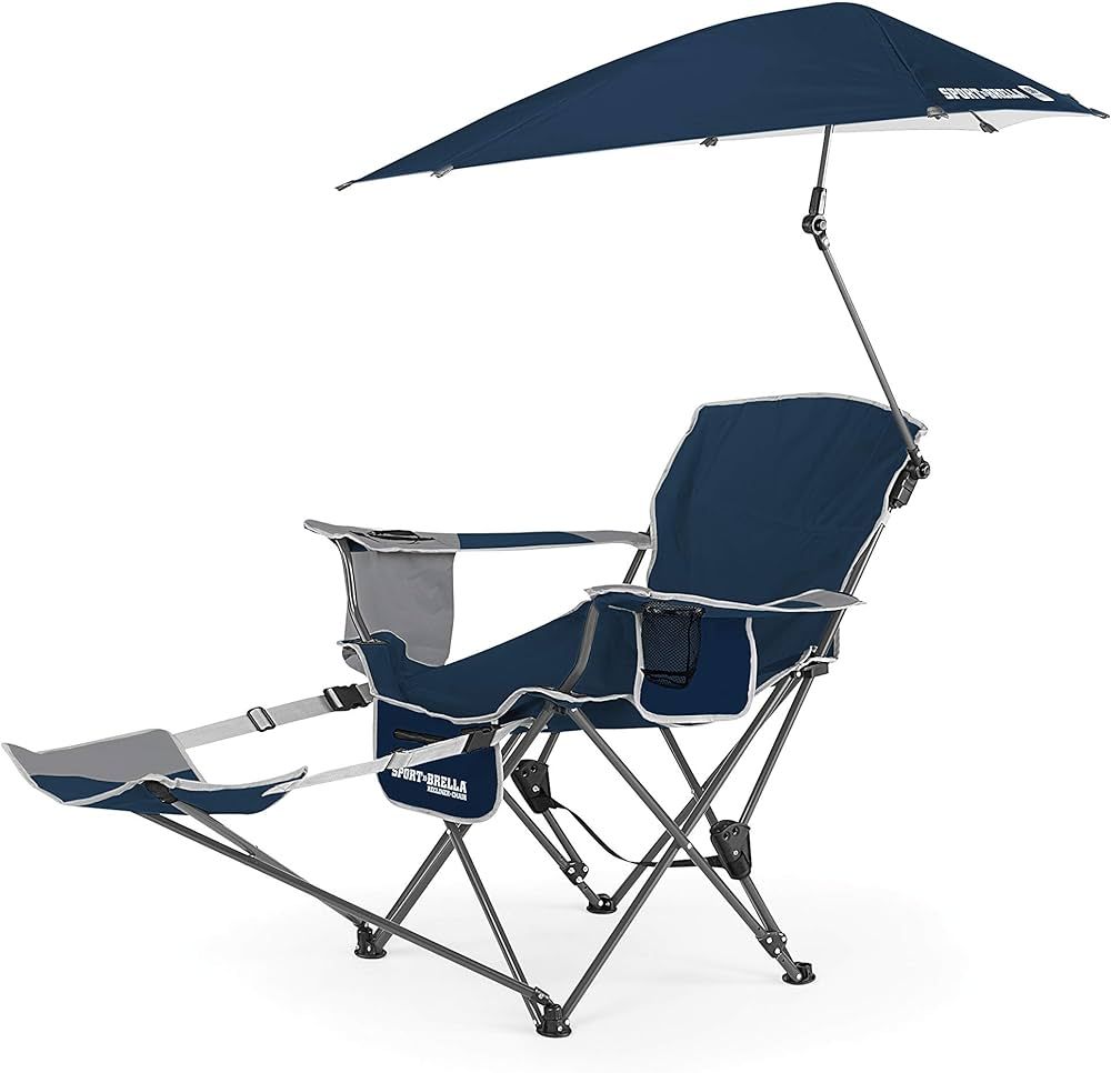 Sport-Brella Beach Chair with UPF 50+ Adjustable Umbrella | Amazon (US)