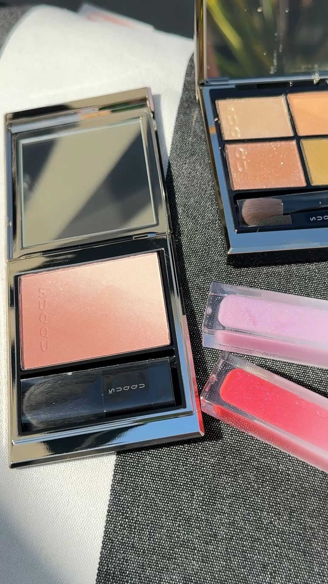 SUQQU Pre-Summer 2026 🌞
Signature Color Eyes in 152 and 153 (shown here)
Blurring Blush in 114 and 115
Velvet Fit Lipstick in 107 (nude pink)
Treatment Wrapping Gloss in 109 (lilac sparkle) and 110 (tomato red) 


#LTKdayinmylife #LTKBeauty #LTKSeasonal
