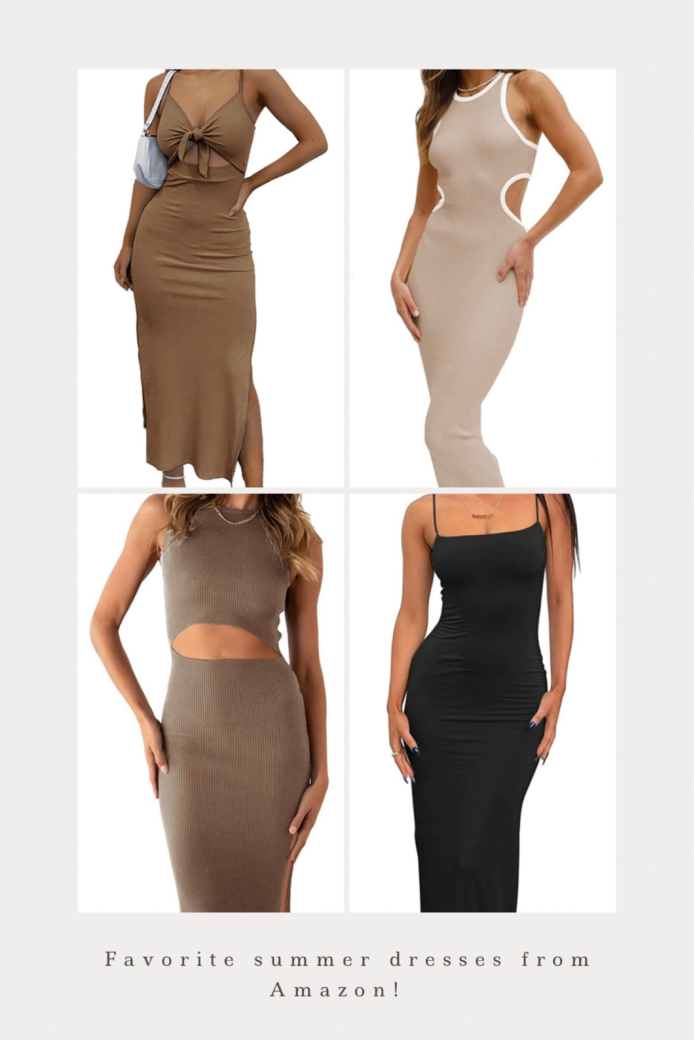 Favorite amazon summer body on dresses 

#amazondress #amazon #amazonfind #amazonfashion #summerdress #springdress #dress #womendresses #bodycon #fashioninspo #summer #style

#LTKfit #LTKFind #LTKGiftGuide