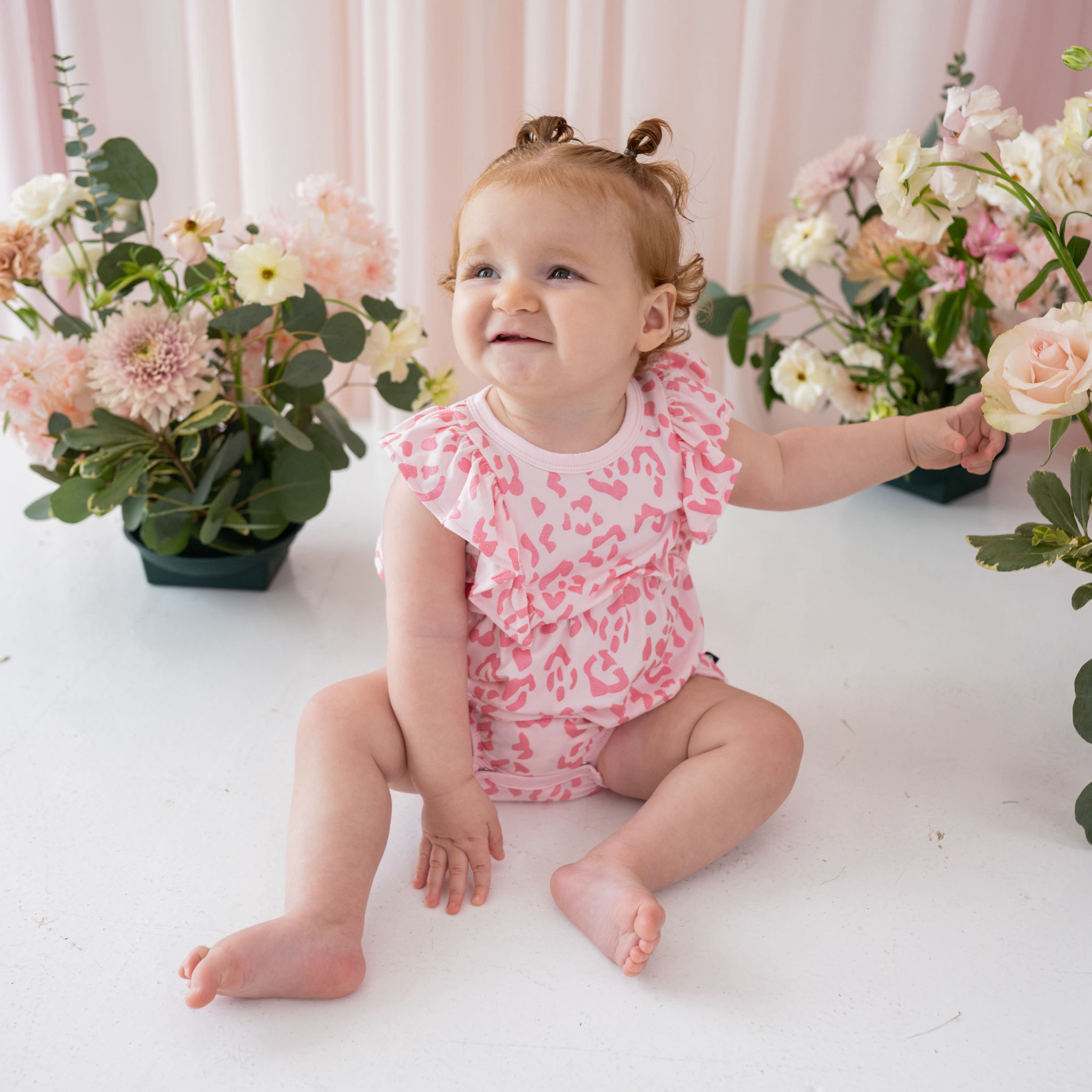 More interested in the flowers than anything else 🤣

#LTKfamily #LTKbaby #LTKkids