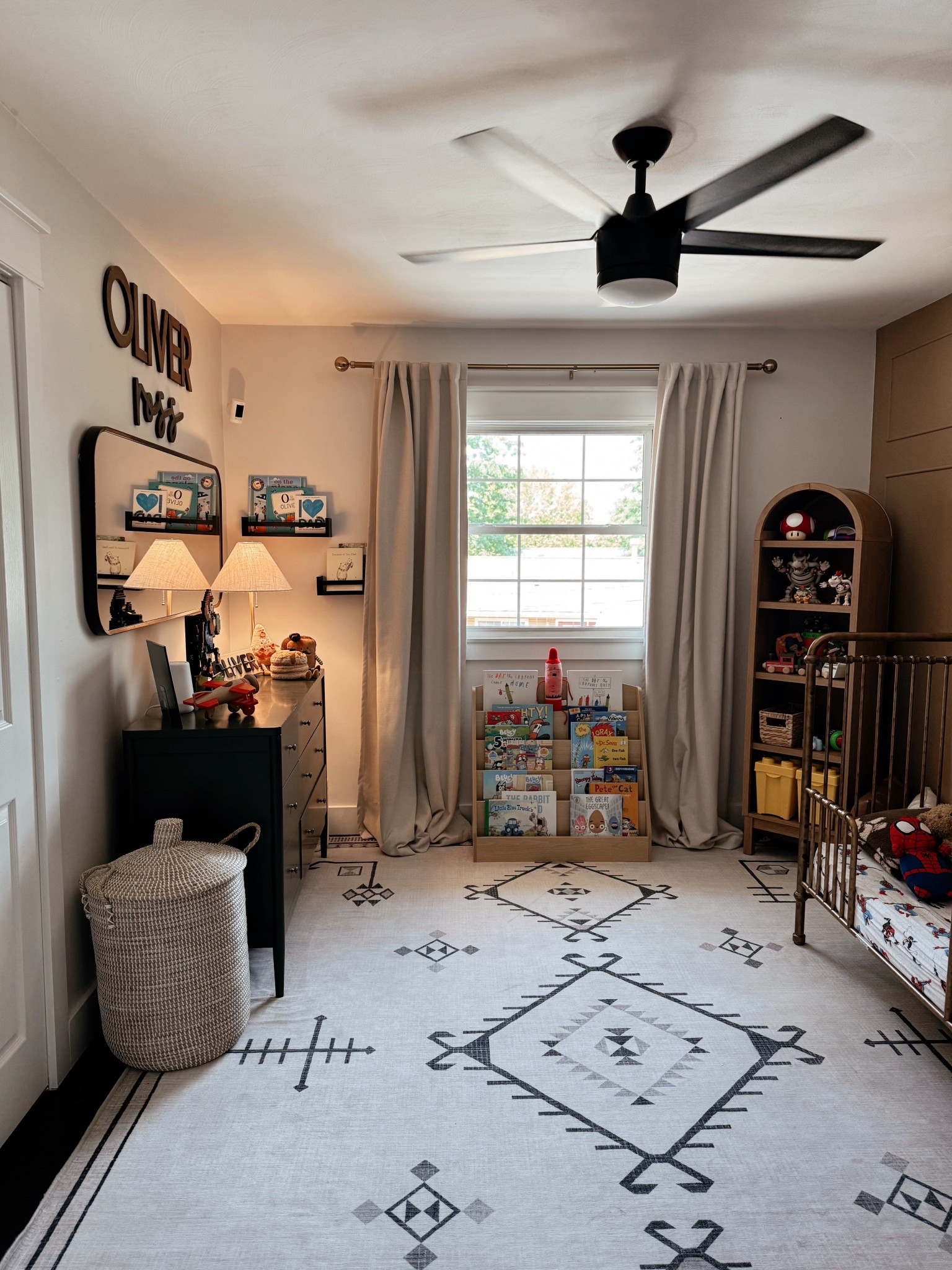 Ollie’s room 🤎 have been meaning to link his arched bookshelf for y’all! It’s seriously so pretty. His room is getting a major makeover — can’t wait to share 😍

Toddler room, toddler room decor, four year old, arched cabinet, Walmart home 

#LTKFindsUnder100 #LTKKids #LTKHome