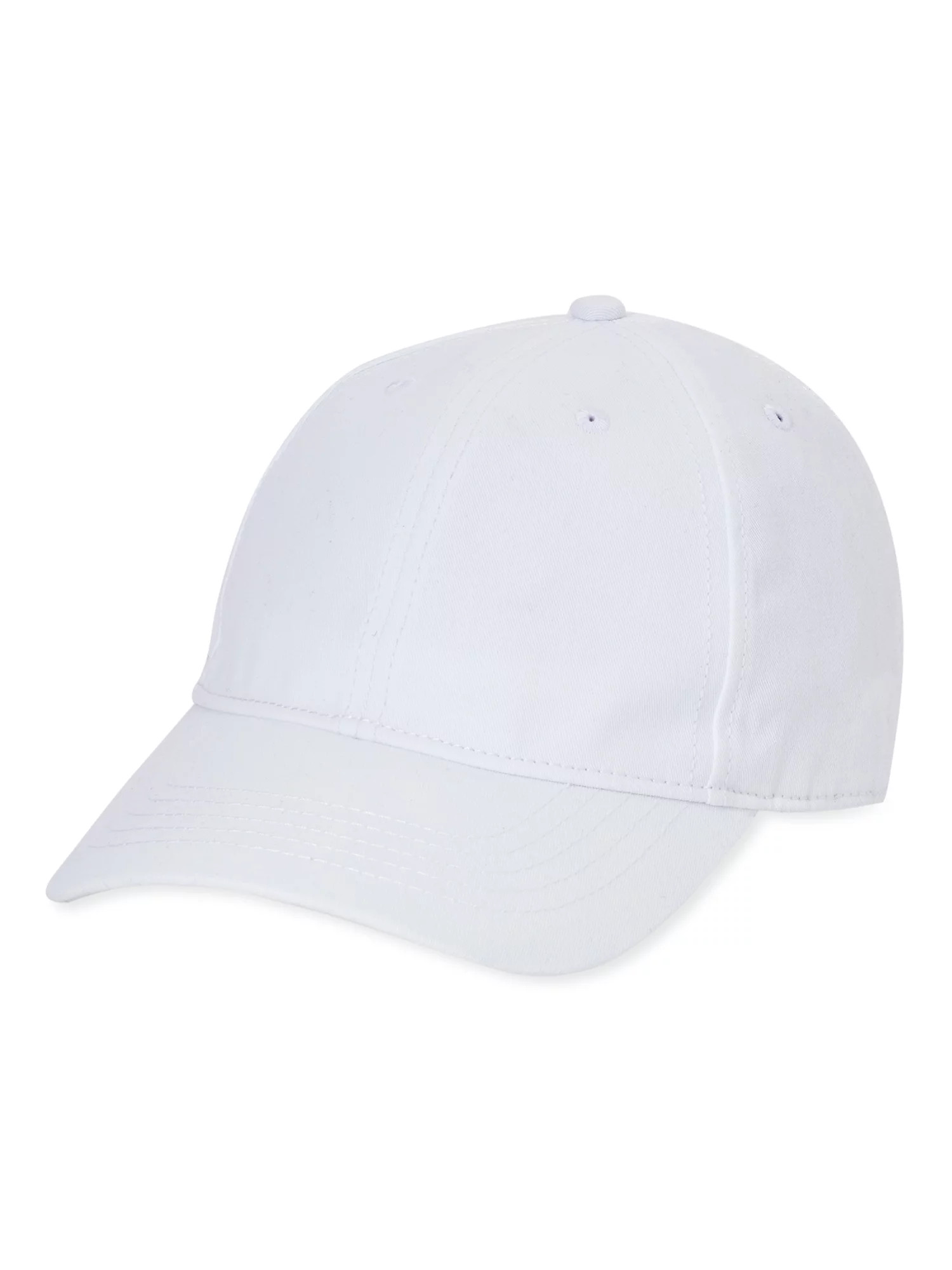 Time and Tru Solid Non Wash Baseball Cap - Walmart.com | Walmart (US)