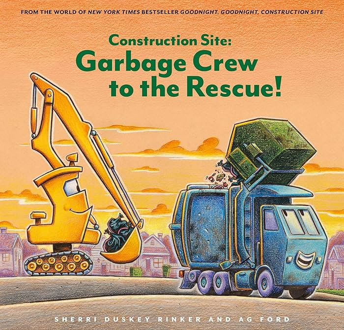 Construction Site: Garbage Crew to the Rescue! (Goodnight Construction Site) | Amazon (US)