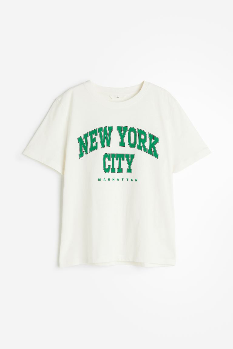 Printed T-shirt | H&M (UK, MY, IN, SG, PH, TW, HK)