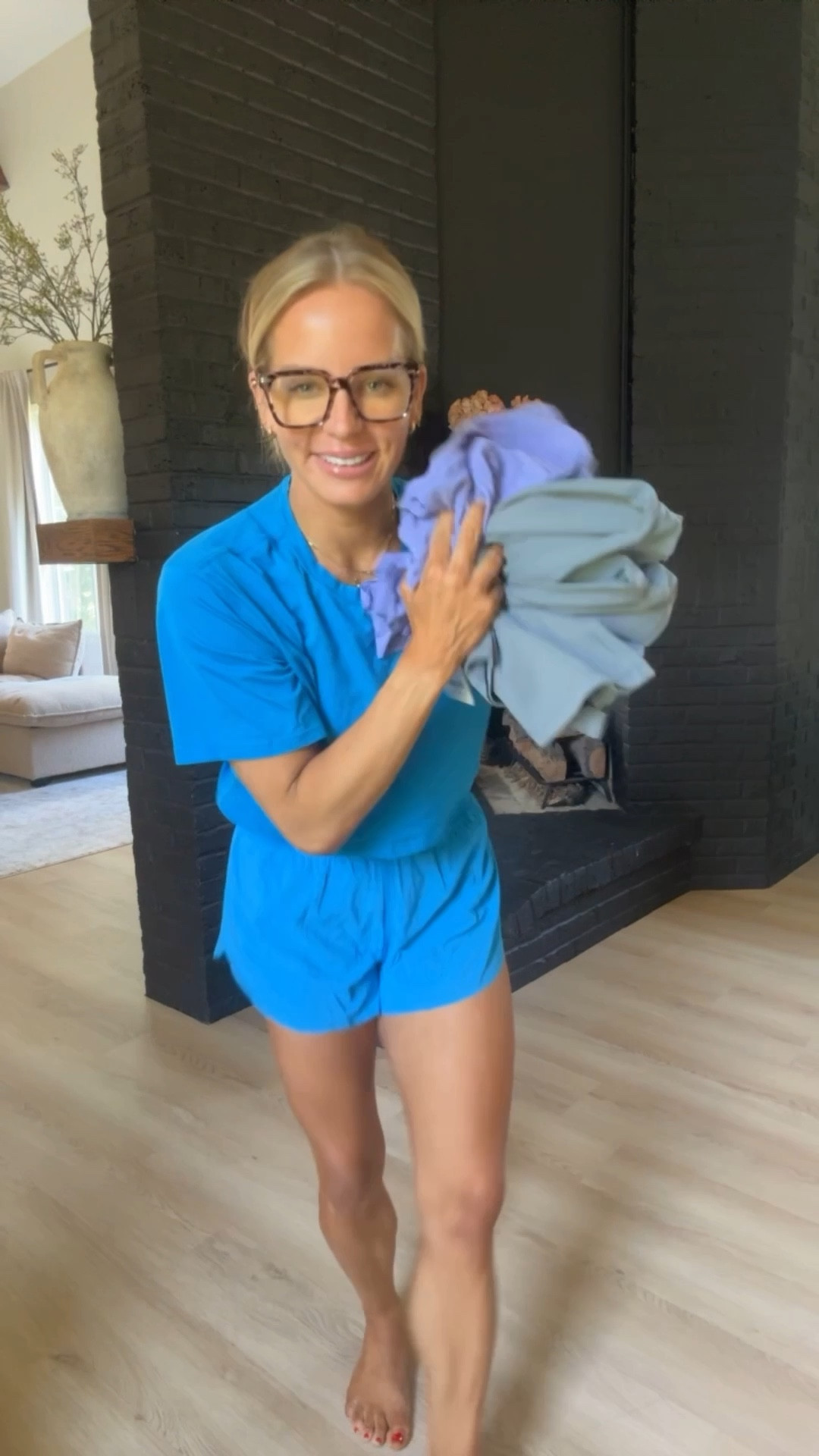 I love a good Amazon athletic try on 🫶🏽
I’m wearing a small in all of the pieces! 

The yoga pants are so cute and comfy but the light color shows all the things fyi 

#LTKActive