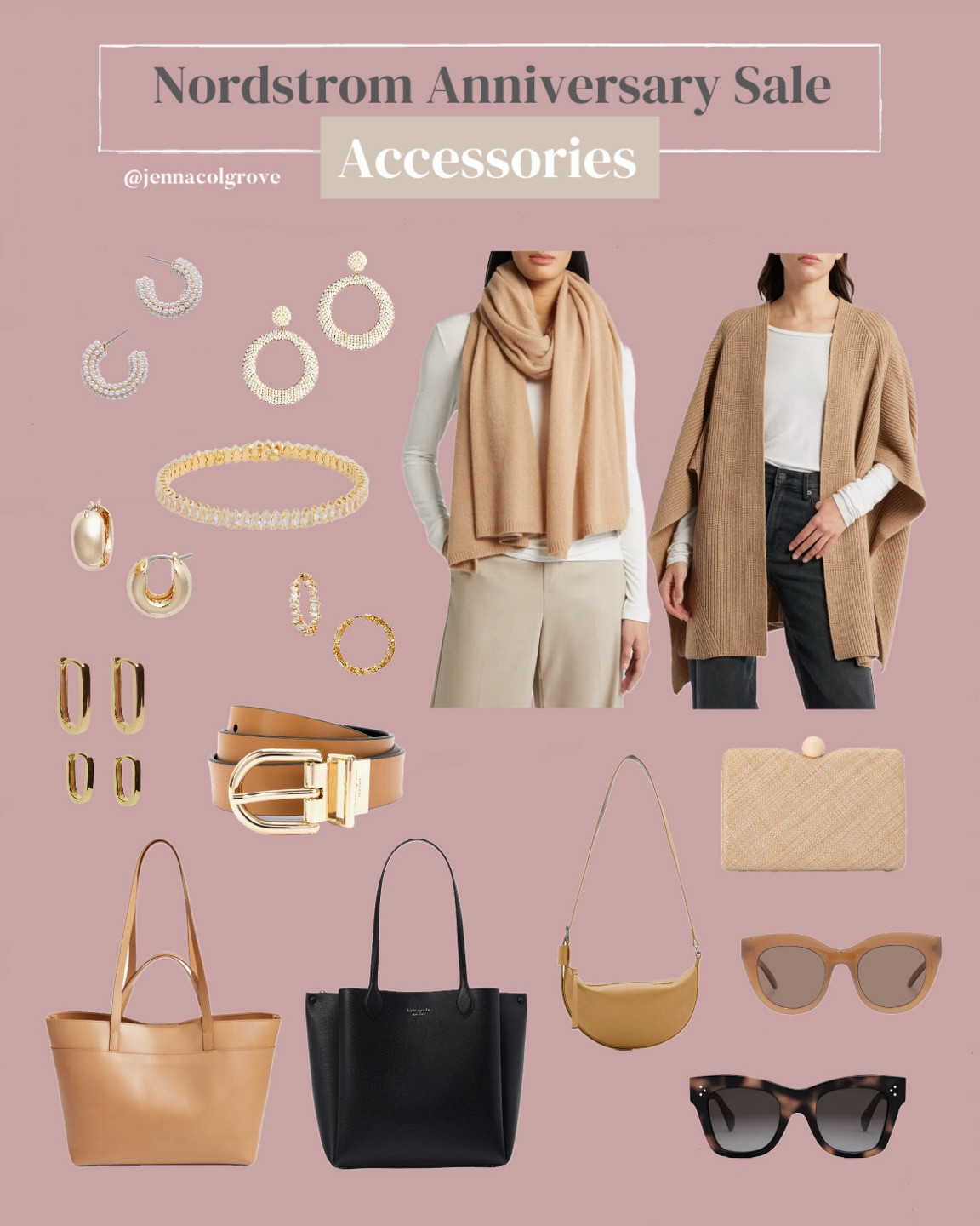 Nordstrom anniversary sale jewelry, scarves, and handbags

#LTKItBag #LTKxNSale #LTKFindsUnder50