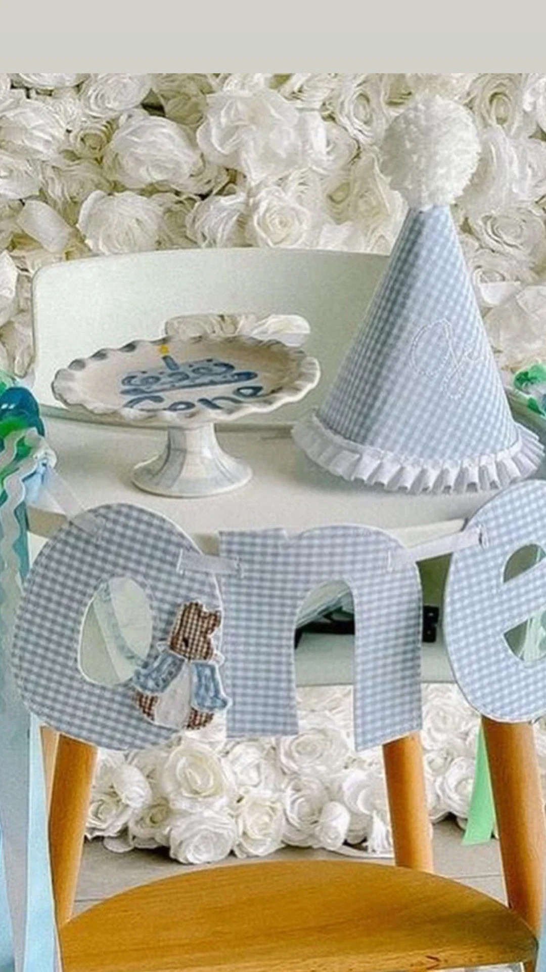 Personalized Cake Stand // Boys First Birthday or Smash Cake Stand // Grand Millennial// Preppy /... | Etsy (US)
