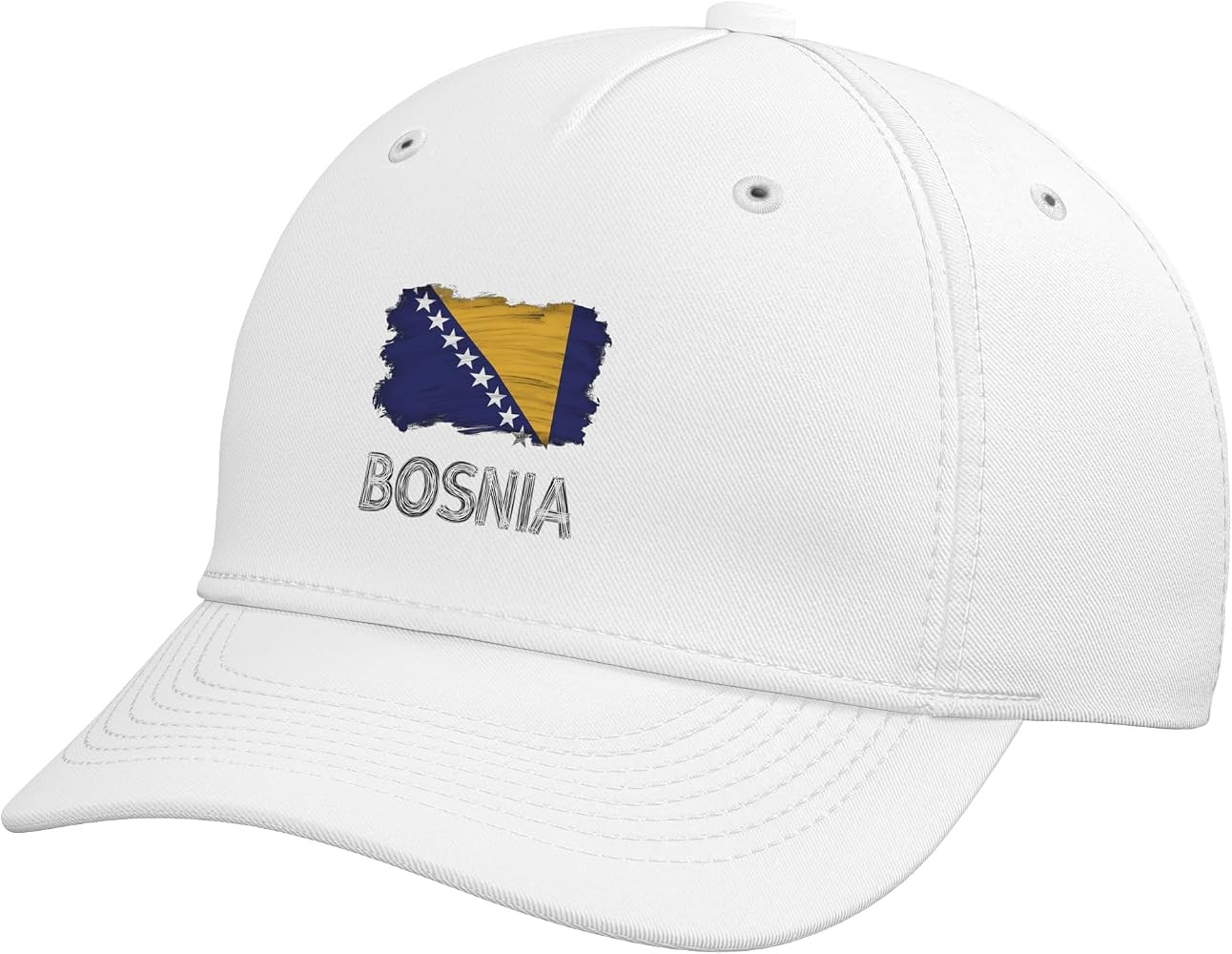 Bosnia and Herzegovina Flag Bosnian Roots Adjustable Baseball Hat | Amazon (US)