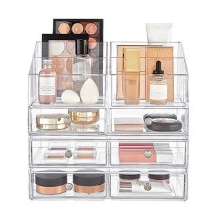 iDesign Clarity Large Makeup & Skincare Storage Starter Kit | The Container Store