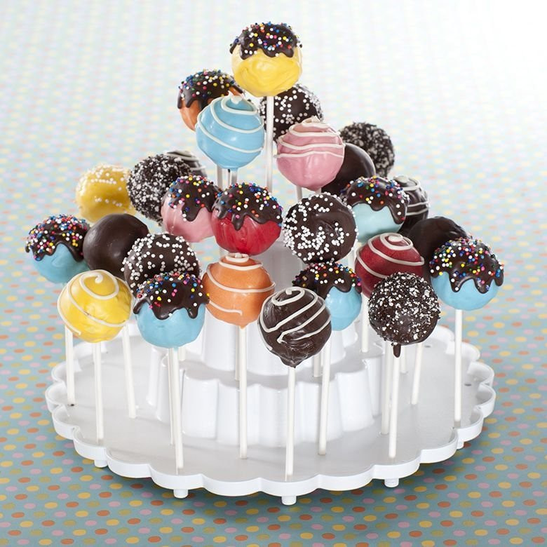 Nordic Ware 3 Tiered Cake Pop Display Stand | Walmart (US)