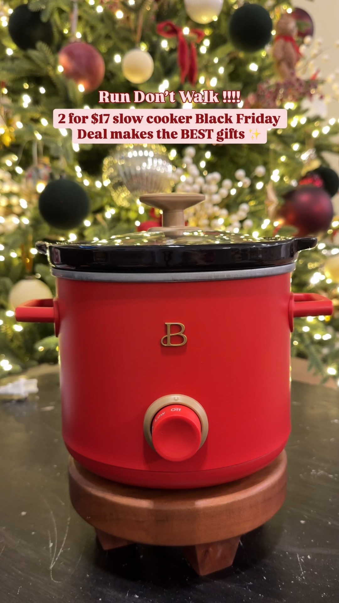 Perfect Black Friday deal for affordable gifting! You can fill the slow cookers with so much - I made slow cooker hot cocoa kits! 

#LTKHome #LTKSaleAlert #LTKHoliday