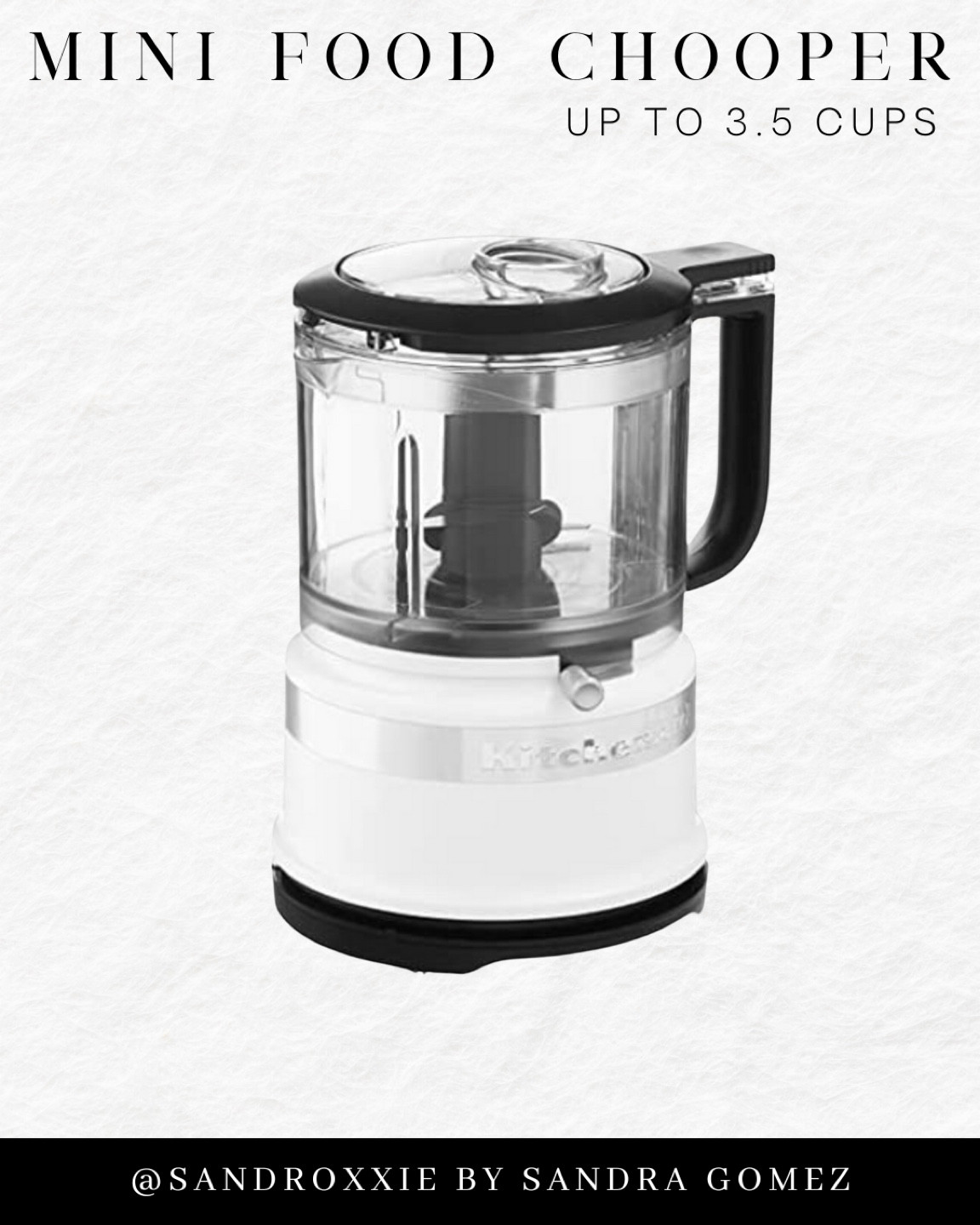 Mini food chopper, kitchen essential, minimal & simple kitchen kitchen, neutral style. 


Click below to shop & follow me @sandroxxie for daily finds 😘. 

🖤 your favorites and Happy Shopping! 
Sandra Gomez // Sandroxxie 





#mylooks #Itksalealert #sandroxxie #sandroxxiehome #sandroxxiestyle
#amazonfinds #amazonhome #TargetStyle #TargetFurniture #instalook #neutralhome #styleinsporation #simpleliving #interiordecor #homedecor #homestyle #mystyle

#LTKsalealert #LTKunder50 #LTKhome