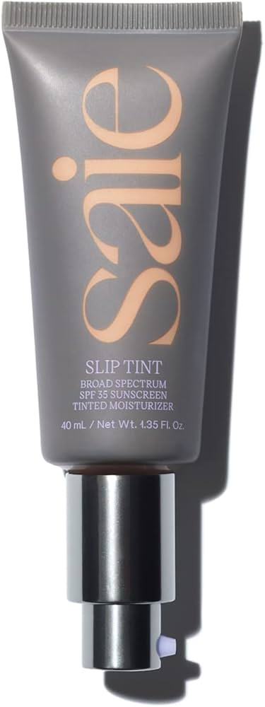 Saie Slip Tint SPF 35 Tinted Moisturizer - Light Coverage Moisturizer + Broad Spectrum Zinc Oxide... | Amazon (US)
