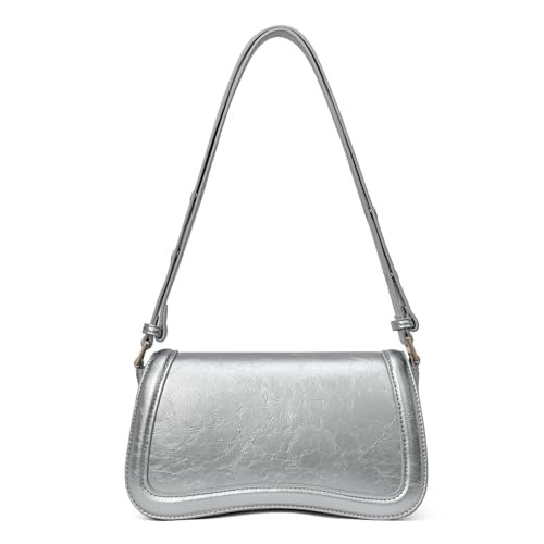 CLUCI Small Shoulder Bags,Purses for Women Vegan Leather Crossbody Handbag Clutch Hobo Purse | Amazon (US)