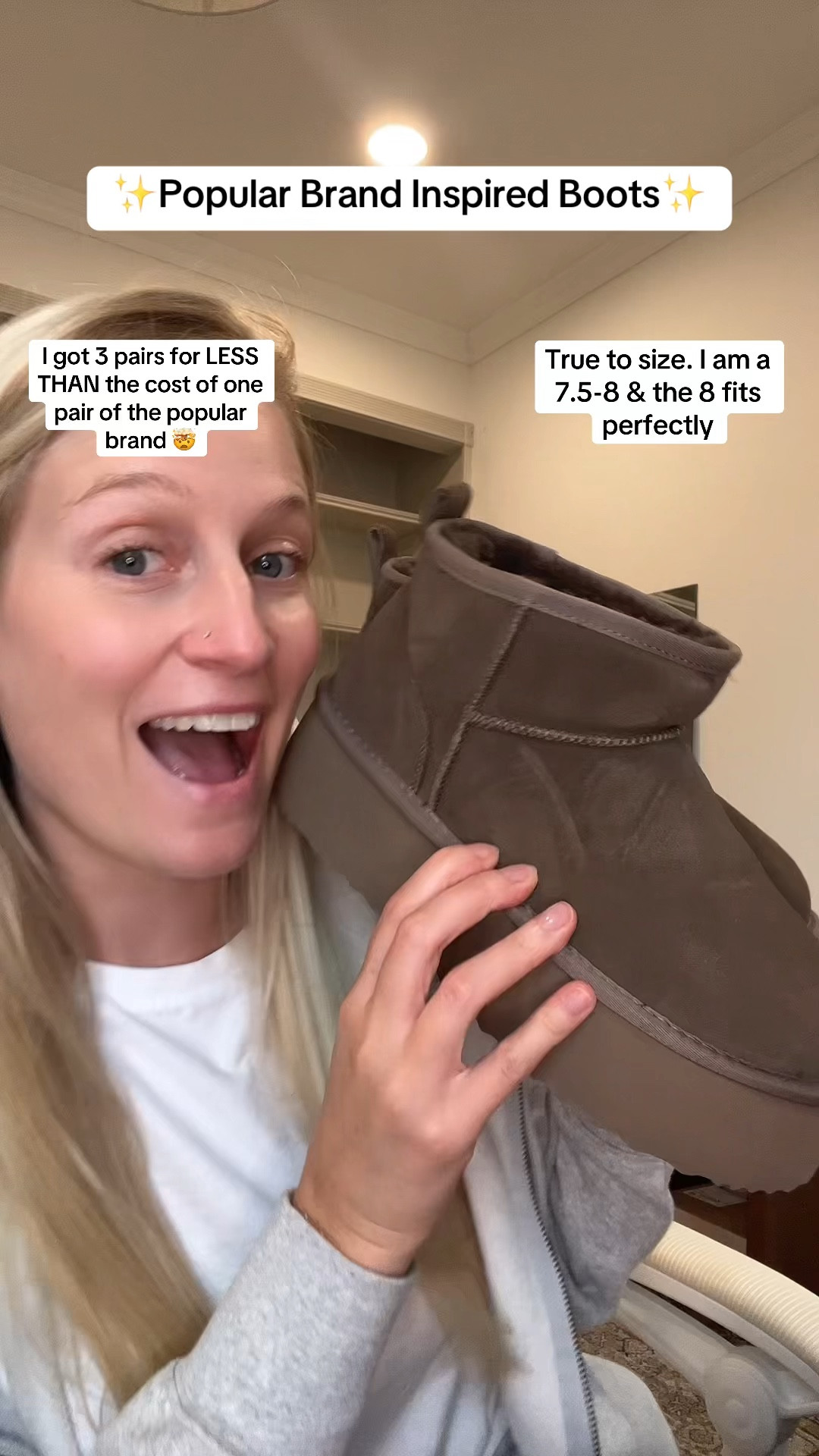 The BEST popular brand inspired boots!! Fall Boots

#LTKSeasonal #LTKVideo #LTKFindsUnder50