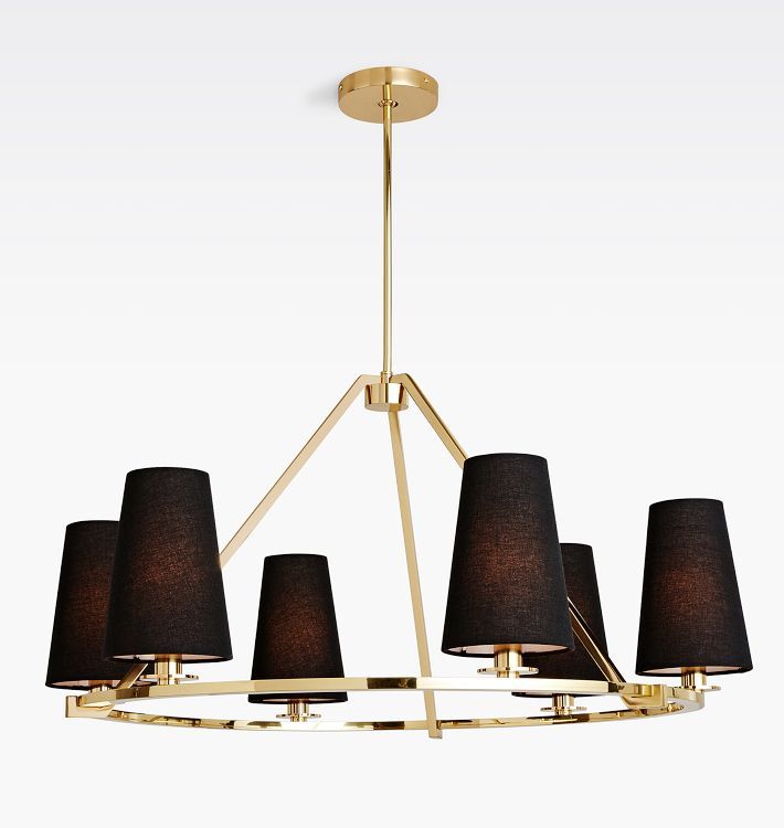 Ellison 30" Round Chandelier | Rejuvenation