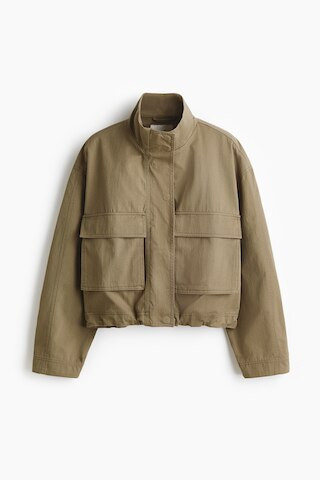 H & M - Oversized utility jacket - Green | H&M (UK, MY, IN, SG, PH, TW, HK)