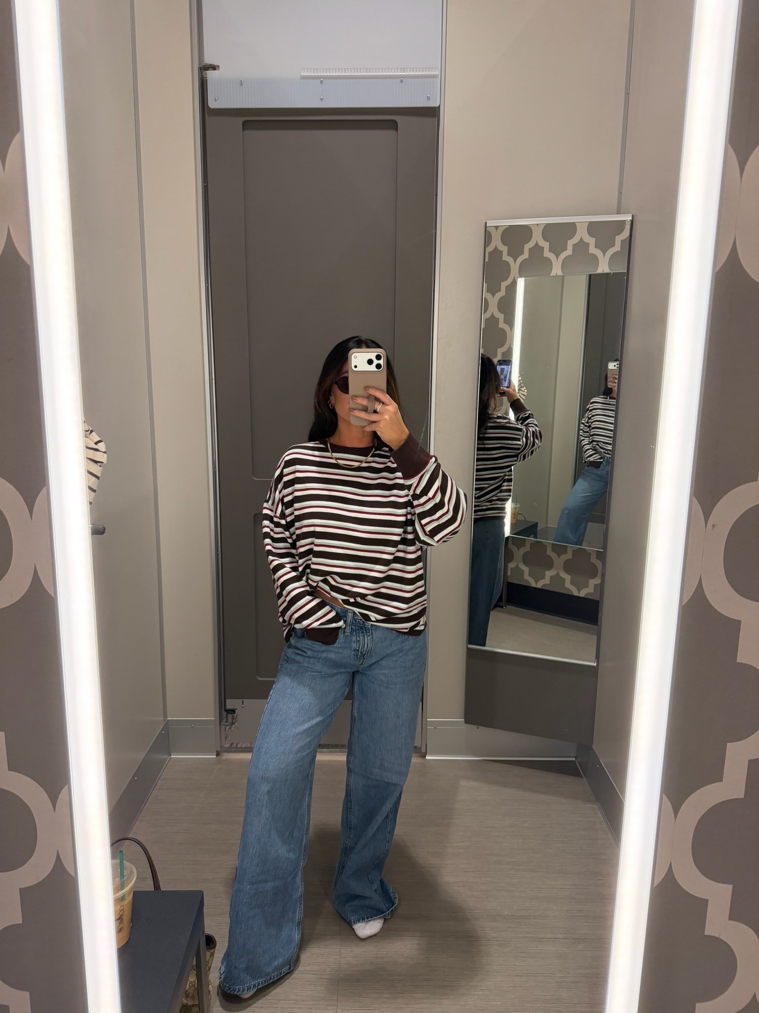 This oversized striped long sleeve >>

#LTKootd #LTKgrwm #LTKSeasonal