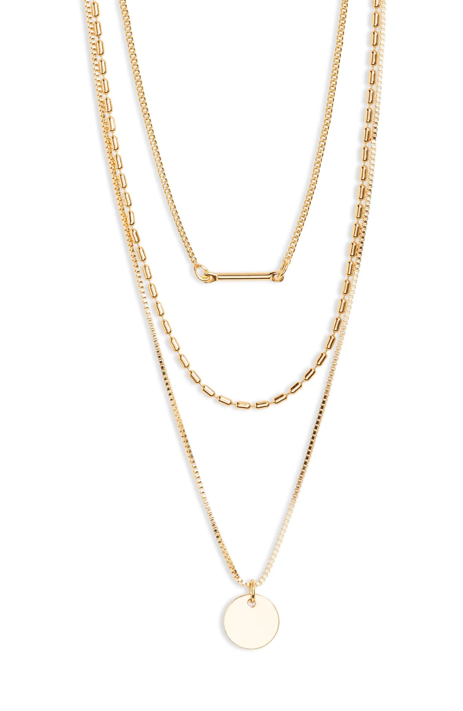 Layered Chain Necklace | Nordstrom