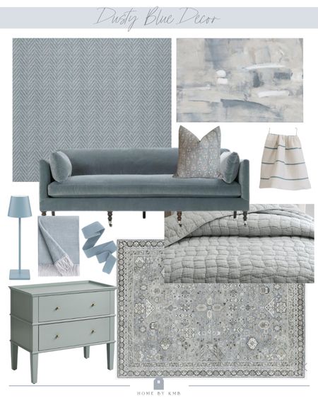 Dusty blue home decor finds 💙

#LTKhome