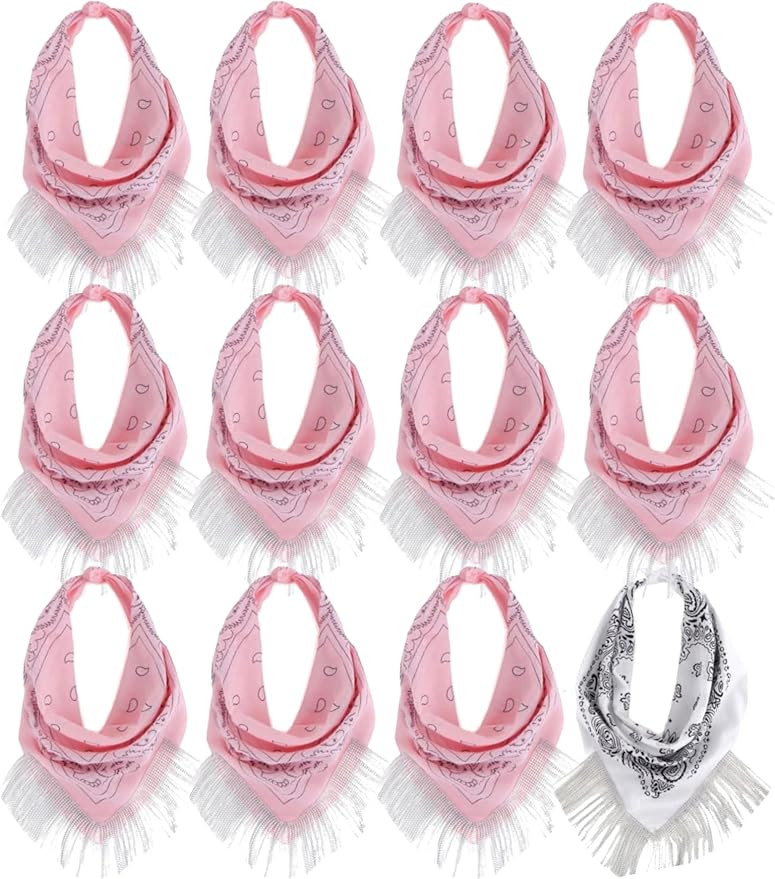Pop Fizz Designs Disco Cowgirl Bachelorette Bandanas | Last Disco Party Decorations Nashville Bac... | Amazon (US)