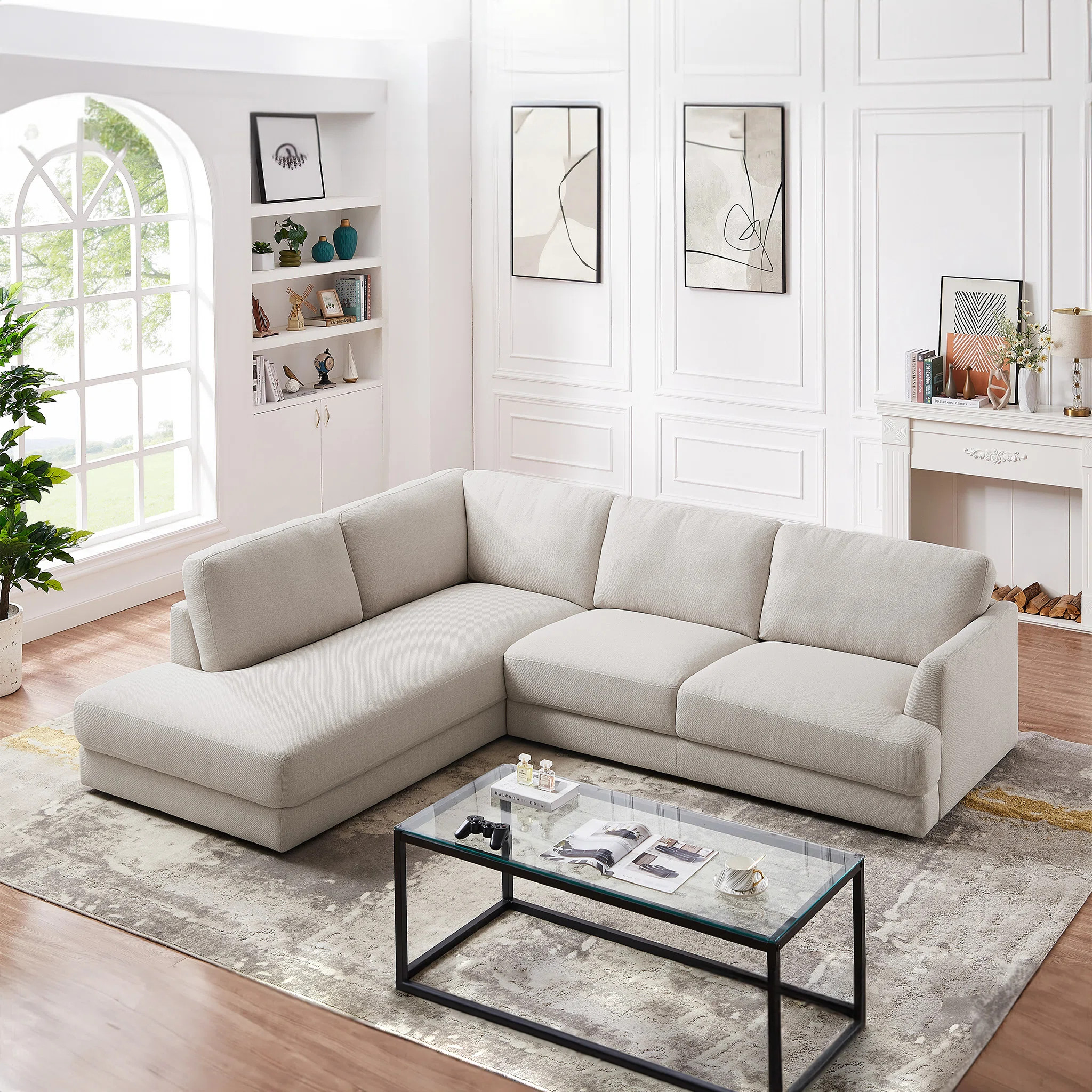 Arieya 2 - Piece Upholstered Sectional | Wayfair North America