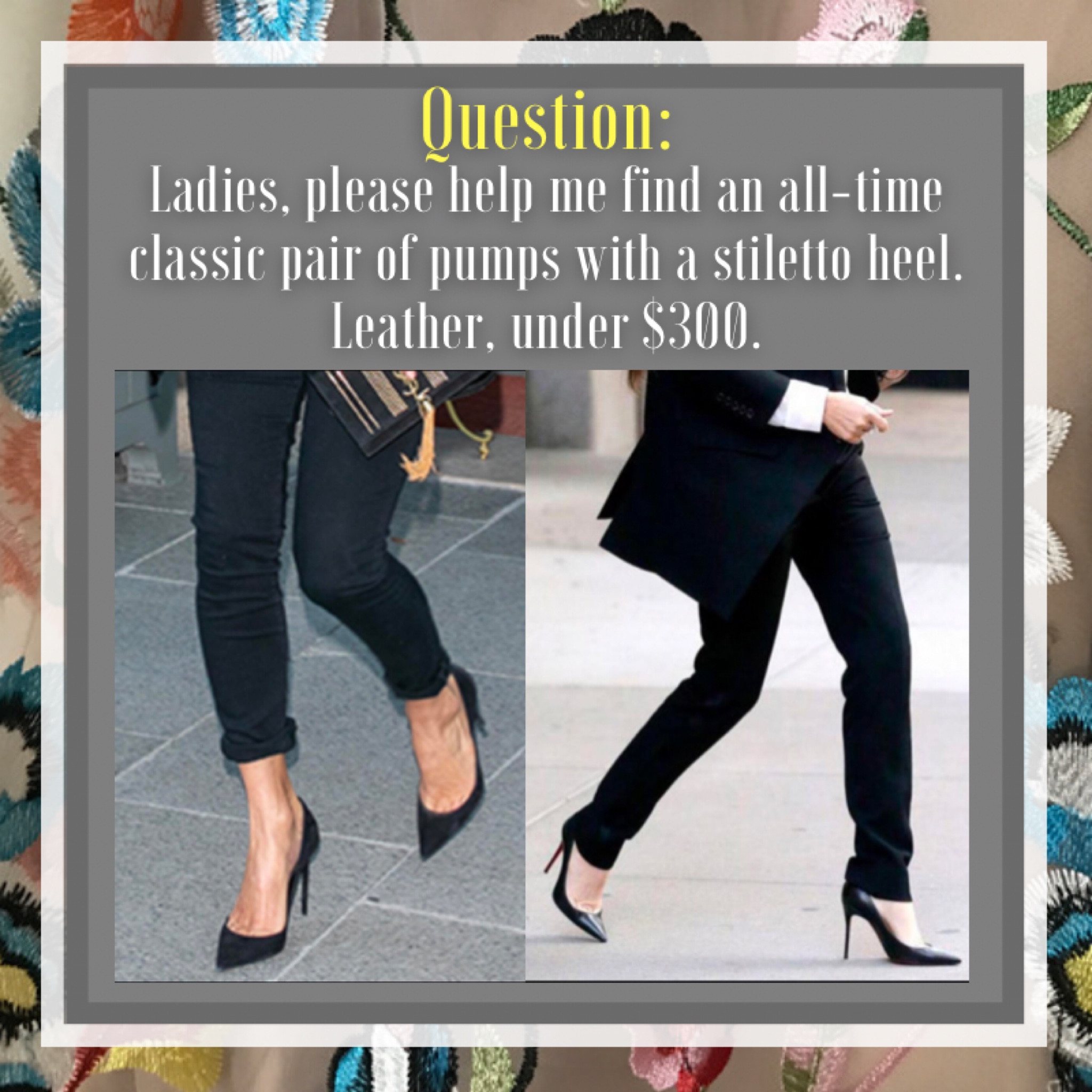 Black pumps - essential staple in any wardrobe! 

#LTKunder100 #LTKshoecrush #LTKstyletip