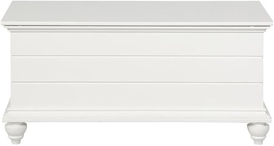 BOWERY HILL Transitional Rubberwood Cedar Chest, 40.5" W x 17.33" D x 19" H, MDF and Tupelo Venee... | Amazon (US)