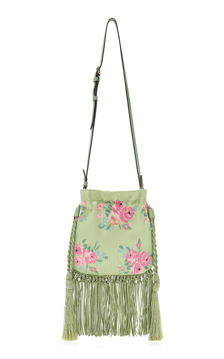 Nellcote Alice Small Drawstring Cotton-Silk Bag | Moda Operandi (Global)