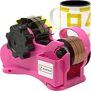 Pink Heat Tape Dispenser - Sublimation Tape Dispenser to Pre-Cut Heat Resistant Tape | Heat Trans... | Amazon (US)