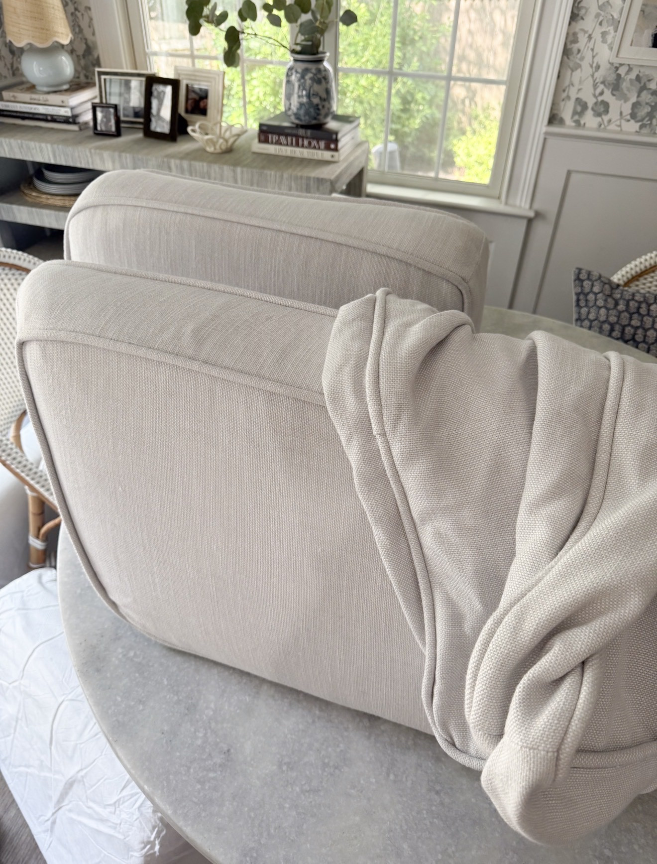 One of the things I love most about our Serena and Lily outdoor sectional is the performance fabric cushions. They have lived in our backyard for years and still clean up beautifully and right now Serena and Lily is having a major sale on their outdoor collection.

serena and lily outdoor cushions performance fabric outdoor furniture durable patio furniture serena and lily sale outdoor sectional patio seating coastal patio backyard decor outdoor living patio inspiration girlonthehudson

#LTKSaleAlert #LTKSeasonal #LTKHome