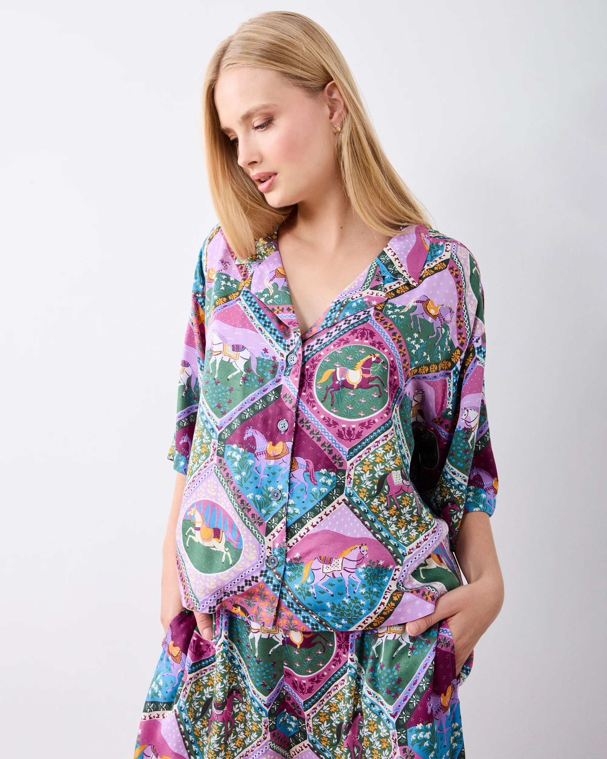 High Horse - Eco Satin Wildest Dream Set - Mulberry | Printfresh