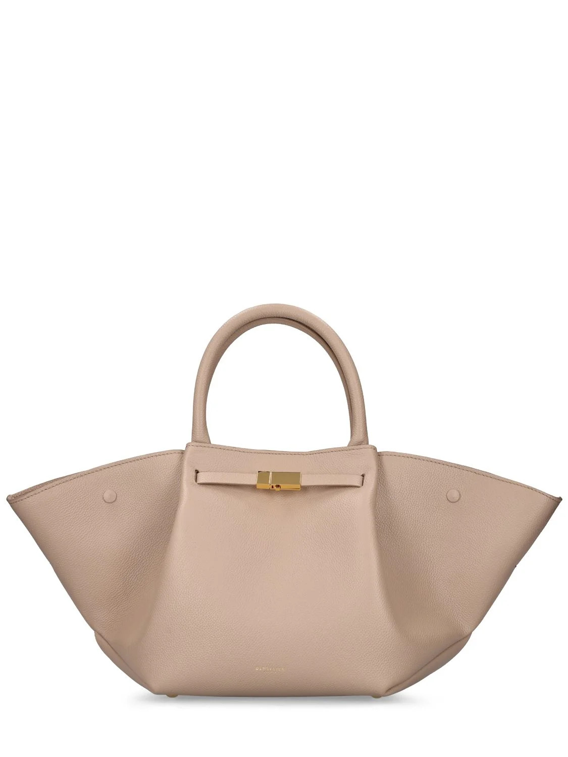 Midi New York Grain Leather Tote Bag | Luisaviaroma