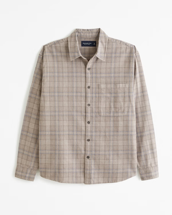 90s Relaxed Flannel | Abercrombie & Fitch (US)