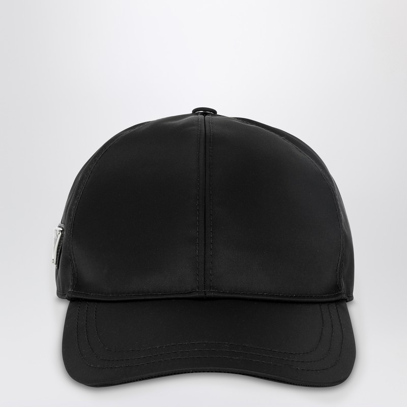 Black nylon baseball cap | The Double F