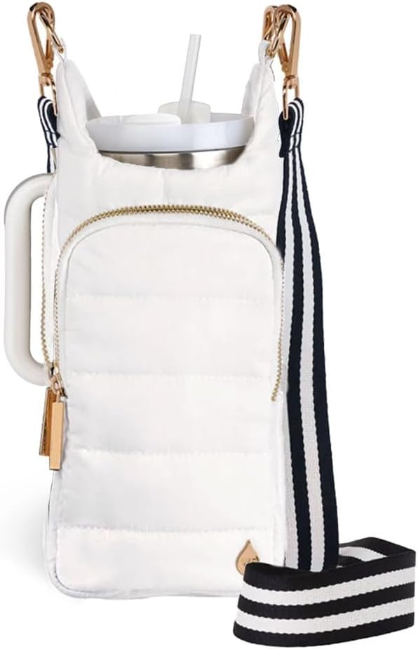 WanderFull Original HydroBag HANDLE® Zipper Slot for Handle, Hands-Free Crossbody Water Bottle H... | Amazon (US)