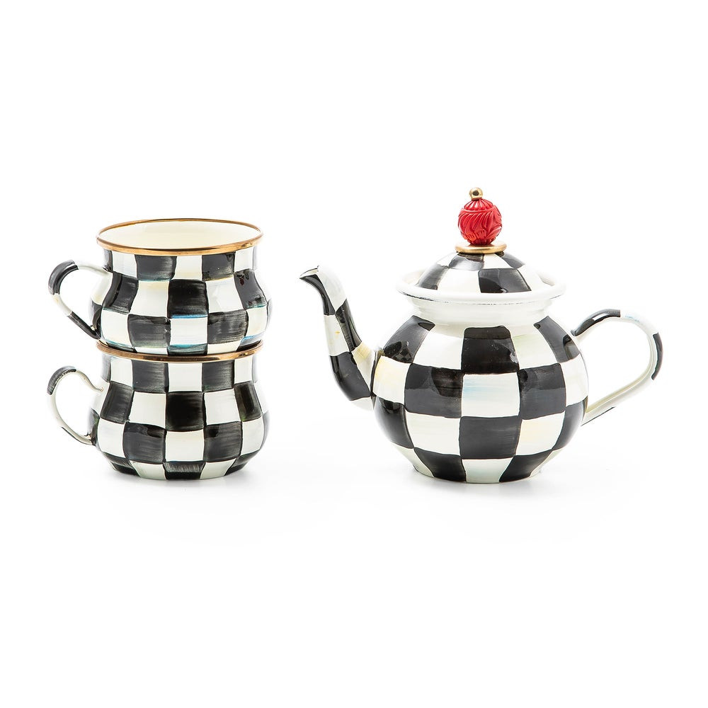 Courtly Check Tea Party Set | MacKenzie-Childs