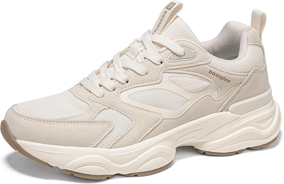 BAASPLOA Women's Casual Fashion Sneakers Lightweight Walking Shoes for Women Workout Gym Sneakers... | Amazon (US)