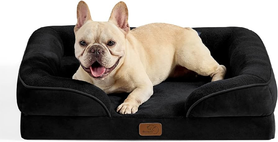 Bedsure Orthopedic Dog Bed for Medium Dogs - Waterproof Dog Sofa Beds Medium, Supportive Foam Pet... | Amazon (US)