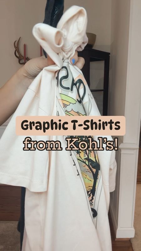 $11 graphic t-shirts from kohls! I sized up to a L and could even do XL for a looser fit. 


#LTKsalealert #LTKstyletip #LTKfindsunder50