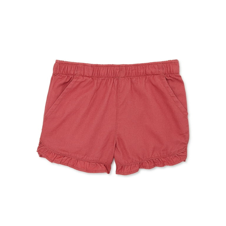 Garanimals Baby Girls Ruffle Shorts, Sizes 0-24M | Walmart (US)
