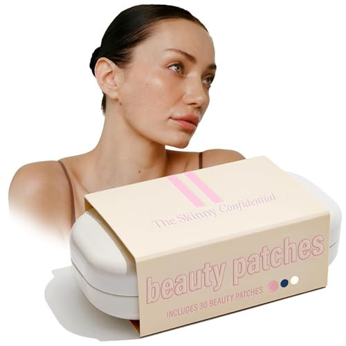 The Skinny Confidential Beauty Patches for Sleeping - Beauty Sleep Patches for Snoring Promotes Sculpted Jawline, Brighter Eyes, & Energy - Lip Plumping Sleep Patch for Stronger Chin Profile, 30 Count | Amazon (US)