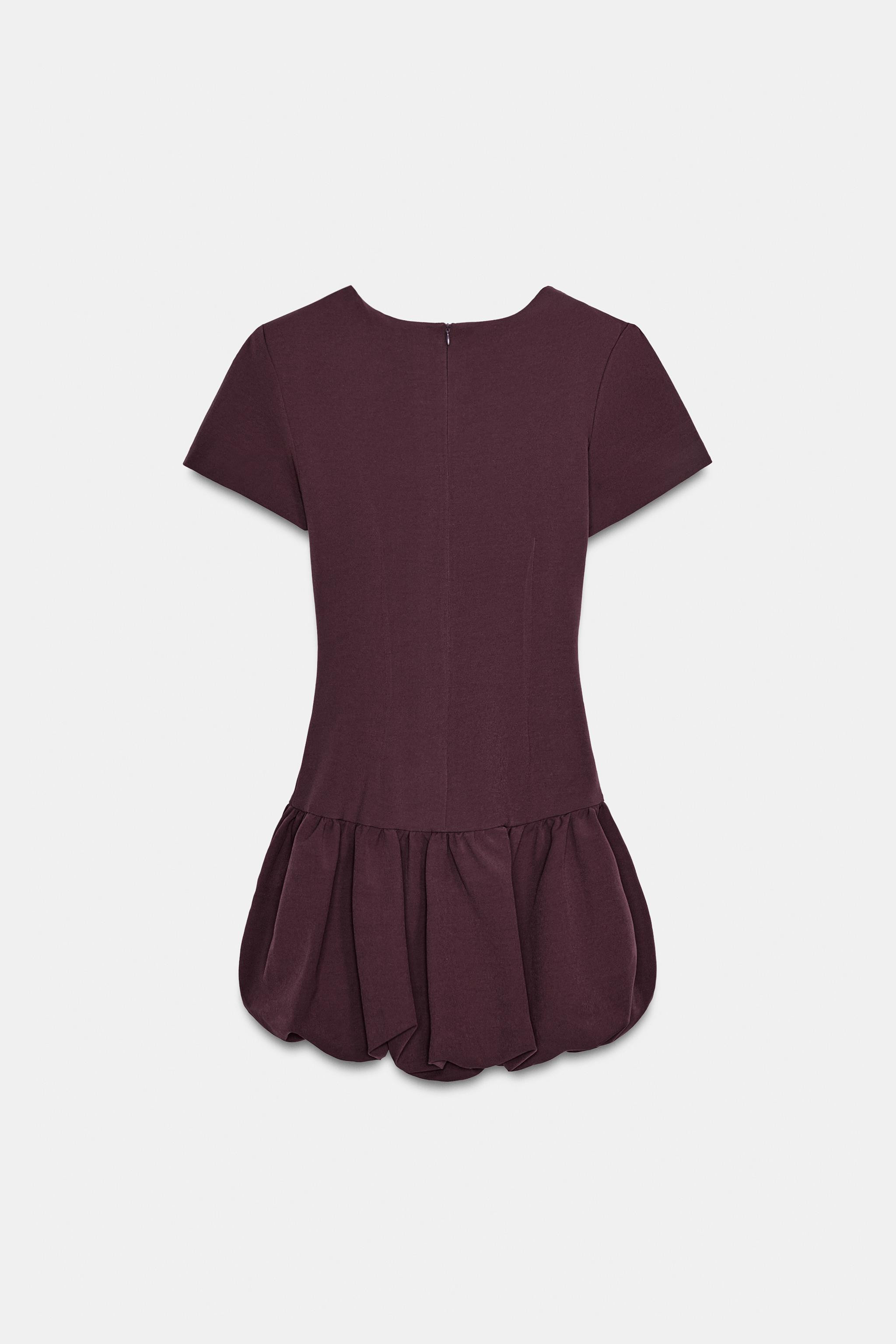 PUFF SHORT DRESS | Zara US