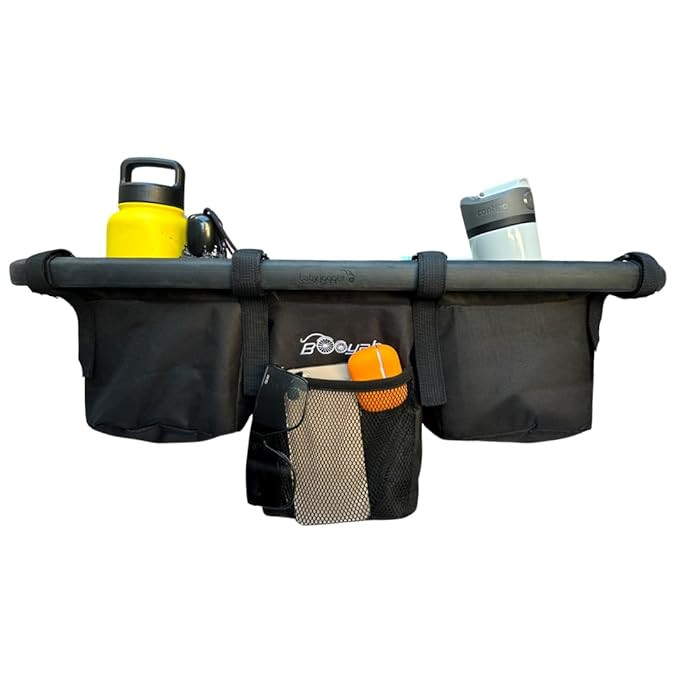 Double Stroller Organizer for Bob Duallie and Baby Jogger City Mini GT Baby Trend Duo | Amazon (US)
